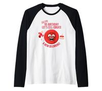 Trasplante de médula ósea Re-cumpleaños sobreviviente de cáncer Tops Gear Camiseta Manga Raglan