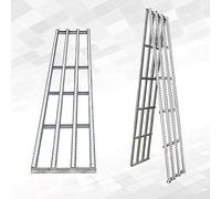 Trasportatore Rullo Rullo trasportatore pieghevole Premium da 2 m e perfetto per lo scarico e il trasporto di merci 200x40 cm (4 binari) soluze per la movimentaze di materialis pesanti