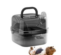 Trasportino per Piccoli Animali - Habitat a Doppio Strato | Trasportino per Animali Domestici - per Conigli Porcellini d' Topi Ricci Nani Escursioni Campeggio Gite