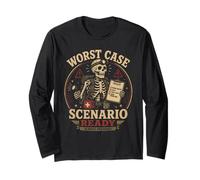 Trastorno De Ansiedad Worst Case Scenario Ready Manga Larga