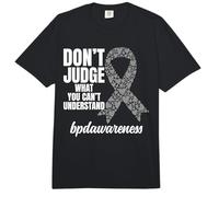 Trastorno límite de la Personalidad Guerrero no juzga TLP Comfort Colors Adult Heavyweight T-Shirt