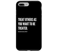 Trata a los demás como quieres ser tratado con versículo bíblico Carcasa para iPhone 7 Plus/8 Plus