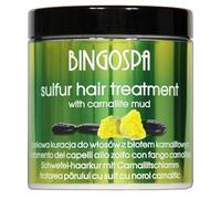 Tratamiento capilar anticaspa con azufre para cuero cabelludo graso 250 g BINGOSPA