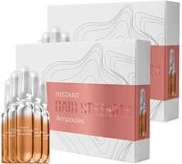 Tratamiento capilar en ampollas que fortalece el cabello al instante, reduce la rotura y lo hace lucir más grueso. Contiene ginseng para reparar e hidratar. 7 ampollas x 2 ml