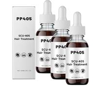 Tratamiento Capilar PP405 de 60 ml para Cabello Seco y Dañado, Manejable, Restaura el Brillo, Fortalece y Protege. Apto para Todo Tipo de Cabello, Rápida Absorción y No Graso (3PCS)