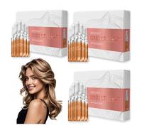 Tratamiento de ampolla para el cabello, loción para el cabello dañado y seco, loción intensiva estimulante para el cabello, ampolla instantánea de fuerza del cabello, suero de ampolla para el cabello,