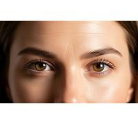 Tratamiento de arrugas de expresión del tercio superior con retoque