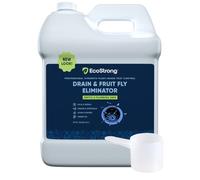 Tratamiento de drenaje de moscas de la fruta, eliminador de moscas de drenaje, totalmente natural, elimina mosquitos, moscas de alcantarillado y más, funciona en todos los desagües, 256 onzas líquidas