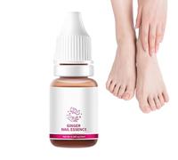Tratamiento de Hongo en las Uñas, 10ml Suero Reparadora de Uñas Fortalecedora Natural, Tratamiento de Jengibre de 7 Días para Hongo en las Uñas de los Pies, Suero de Nutrición Profunda con Jengibre