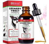 Tratamiento de infecciones del tracto urinario para perros, gotas de apoyo para el tracto urinario de perros, suplemento natural de tratamiento de infecciones urinarias, apoyo a la vejiga y riñón