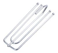 Tratamiento de ventana, 4 pinches; banderas, ganchos de cortina, 20 unidades