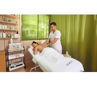 Tratamiento facial peeling de diamante radiofrecuencia o cromoterapia y masaje