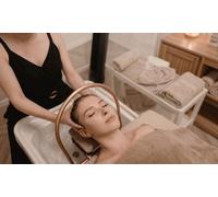 Tratamiento head spa japonés de 1h30 con mascarilla facial o masaje relajante