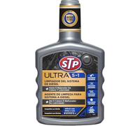 STP® ULTRA 5en1 - Limpiador completo de motor diésel - Limpia inyectores, Reduce fricción, impide corrosión, mejora potencia y arranque, reduce emisiones y ahorra combustible - 400ml