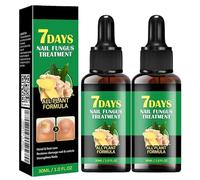 Tratamiento para Hongos en las Uñas, Tratamiento para Hongos en 7 Días, Suero de Jengibre para Crecimiento de Uñas, Aceite para Cuidado de Cutículas de Uñas de los Pies, Sueros (2 unidades)