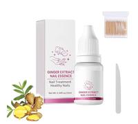 Tratamiento para uñas FungiGone, Esencia de jengibre para uñas FungiGone, Eliminación de hongos en las uñas FungiGone, Solución para uñas gruesas de pies y manos (1Pcs)