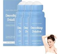 Tratamiento para vellos encarnados Smoothing Solution, para axilas, línea del bikini y piernas, hidratante y calmante para la piel, fácil de usar. (3pcs)