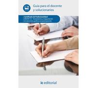 Tratamiento y maquetación de elementos gráficos en preimpresión. ARGP0110 - Guía para el docente y solucionarios (SIN COLECCION)