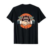 Tratar con la Huella de la Muerte - Triste estético Edgy Streetwear Camiseta