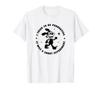 Traté de ser productivo Fue un Experimento Corto Camiseta