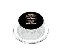 Traté de Tener Paciencia Pero Dios Dijo Que esperaran Humor Cristiano PopSockets PopGrip para MagSafe