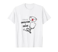 Trato en contracciones y Cuello uterino Partera OBGYN Médico Camiseta