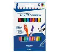 Tratto 834700 Negro, Azul, Verde, Azul claro, Verde claro, Naranja, Rojo, Amarillo 10pieza(s) bolígrafo de gel - Bolígrafo de gel (Negro, Azul, Verde, Azul claro, Verde claro, Naranja, Rojo, Amarillo, Azul, 10 pieza(s))