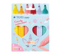 Tratto VIDEO Candy Collection - Pack de 6 subrayadores