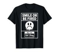 Trauma Humor Cajero Servicio Sarcástico Burnout Regalo Camiseta