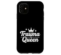 Trauma Queen Nurse Life, Divertido diseño de Guion médico Carcasa para iPhone 11