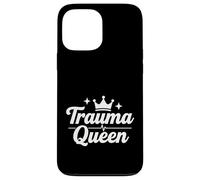 Trauma Queen Nurse Life, Divertido diseño de Guion médico Carcasa para iPhone 13 Pro MAX