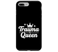 Trauma Queen Nurse Life, Divertido diseño de Guion médico Carcasa para iPhone 7 Plus/8 Plus