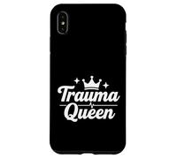 Trauma Queen Nurse Life, Divertido diseño de Guion médico Carcasa para iPhone XS MAX