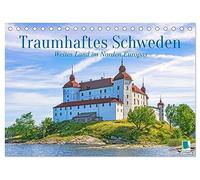 Traumhaftes Schweden: Weites Land im Norden Europas (Tischkalender 2026 DIN A5 quer), CALVENDO Monatskalender: Schweden: Licht und Landschaft im Hohen Norden