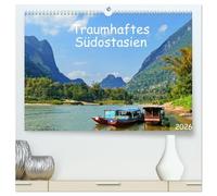 Traumhaftes Südostasien (hochwertiger Premium Wandkalender 2026 DIN A2 quer), Kunstdruck in Hochglanz: Eine Bilderreise durch eine traumhafte Landschaft in Thailand, Laos und Kambodscha.