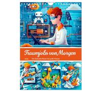 Traumjobs von Morgen - Der Zukunfts-Planer für große Träume (Wandkalender 2026 DIN A4 hoch), CALVENDO Monatskalender: Moderne Traumberufe mit abenteuerlichen Karriereträumen für Kids