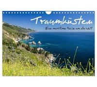 Traumküsten: Eine Maritime Reise um die Welt (Wandkalender 2026 DIN A4 quer), CALVENDO Monatskalender: Ein faszinierender Blick auf die schönsten Küsten unserer Erde