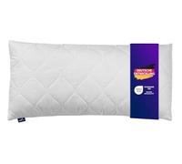 Traumnacht Almohada Aloe Vera con Funda Suave de Microfibra, 40 x 80 cm, Certificado Öko-Tex, Fabricado según Estándares Alemanes de Calidad