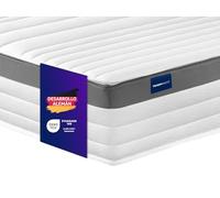 Traumnacht Colchón de 7 Zonas con 1000 muelles ensacados con Cubierta Confortable, Altura de 23 cm