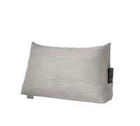 Traumnacht Cozy Almohada de Espalda y Lectura 70 x 40 cm Beige, Funda Extraíble y Lavable con Cordón y Bolsillo Lateral, Certificada Öko-Tex