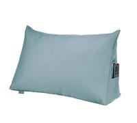 Traumnacht Cozy Almohada de Espalda y Lectura 70 x 40 cm Turquesa, Funda Extraíble y Lavable 100% Poliéster con Bolsillo Lateral, Certificada Öko-Tex