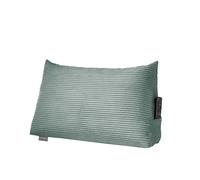 Traumnacht Cozy Almohada de Lectura y Respaldo, 70 x 40 cm, Turquesa, Funda de Pana Extraíble y Lavable, Bolsillo Lateral, Certificada Oeko-Tex