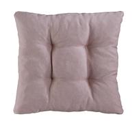 Traumnacht Cozy - Juego de 2 Cojines cómodos para Silla de jardín, Cocina o Comedor, Interior y Exterior, 38 x 38 x 6 cm, Color Rosa Envejecido