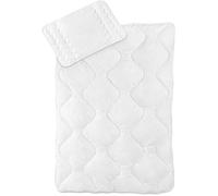 Traumnacht Juego de Cuna Infantil Verano, Edredón 100 x 135 cm + 1 Almohada 40 x 60 cm, Microfibra Suave, Certificado Öko-Tex, Fabricado según Estándares Alemanes de Calidad