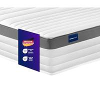 Traumnacht Premium colchón de muelles ensacados 500, 7 Zonas, firmeza 4 (H4), 100 x 200 cm, Certificado Öko-Tex, producido según estándar de Calidad alemán