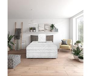 Traumnacht Set Green Basis, Edredón de Todo el Año 135 x 200 cm + Almohada 80 x 80 cm, Certificado Öko-Tex, Fabricado según Estándares Alemanes de Calidad