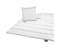 Traumnacht Set Green Verano, Edredón 135 x 200 cm + Almohada 80 x 80 cm, Set Sostenible con Funda de Microfibra, Fabricado según Estándares Alemanes de Calidad