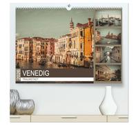 Traumstadt Venedig (hochwertiger Premium Wandkalender 2026 DIN A2 quer), Kunstdruck in Hochglanz: Die Traumstadt, erbaut in einer Lagune