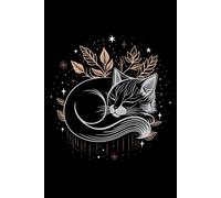 Traumtagebuch: Schlafende Katze für Katzenliebhaber. Eine Reise durch die Nacht.: Traumtagebuch mit träumender Katze im Herbstlaub - Halte deine ... fest (dotted, 6:9 - 15,24x22,86 - 1
