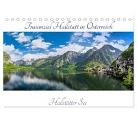 Traumziel Hallstatt in Österreich (Tischkalender 2026 DIN A5 quer), CALVENDO Monatskalender: Der Hallstätter See mit einer malerischen Bergkulisse